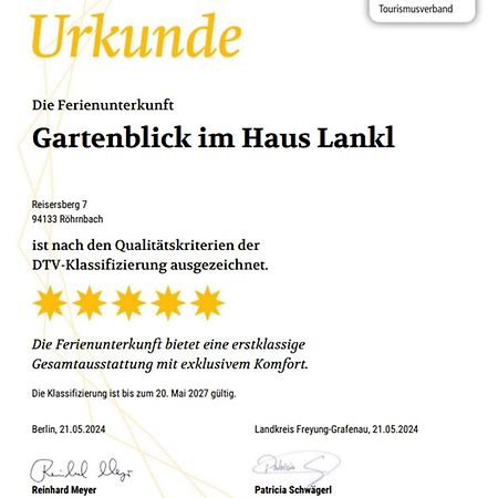Ferienwohnung Lankl Im Bayerischen Wald Röhrnbach Εξωτερικό φωτογραφία
